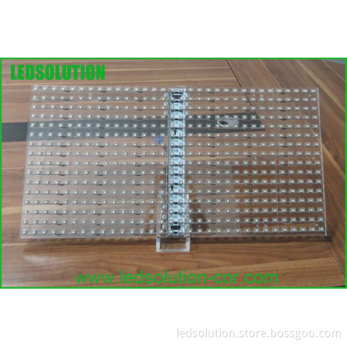 P20 Full Color Indoor Transparent Glass LED Display